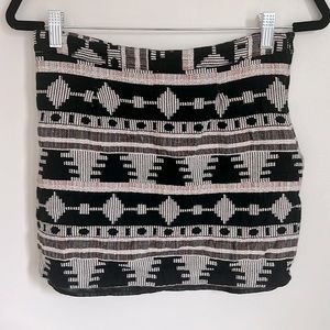 Printed Esley Mini Skirt - M